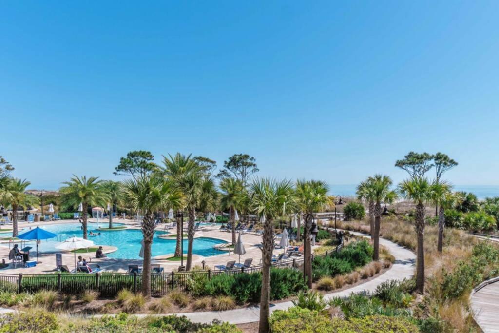 Direct Oceanfront Villa - Heated Pool & Breathtaking Ocean View Хилтън Хед Айлънд Екстериор снимка