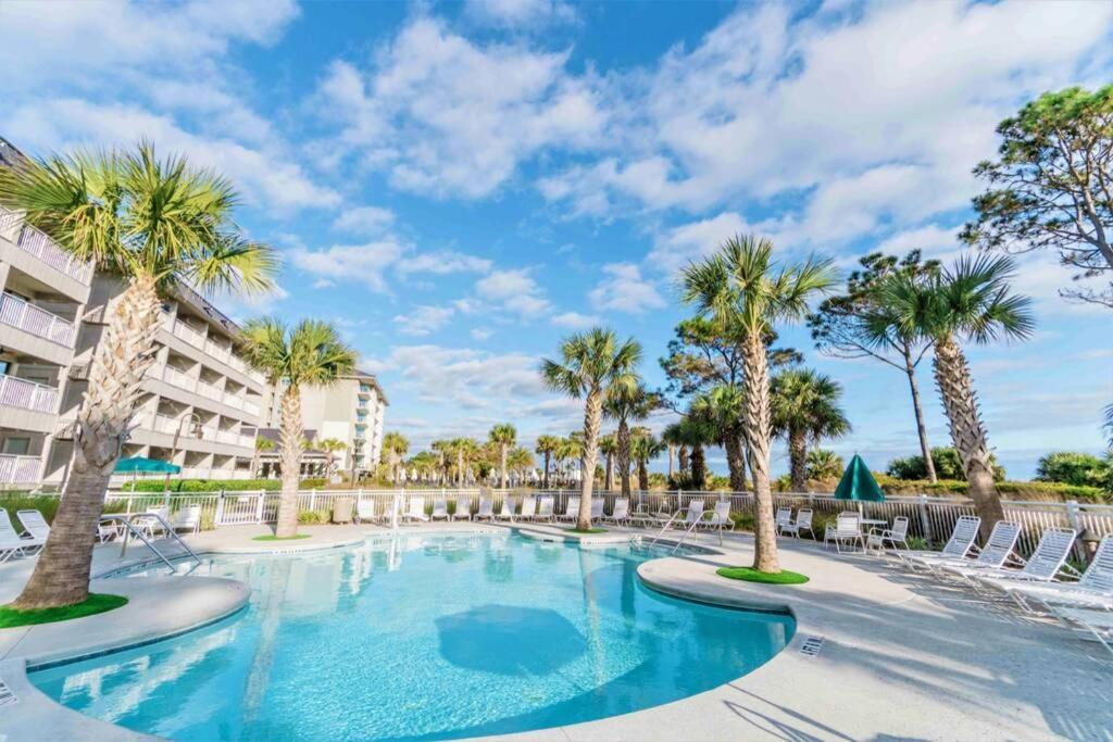 Direct Oceanfront Villa - Heated Pool & Breathtaking Ocean View Хилтън Хед Айлънд Екстериор снимка